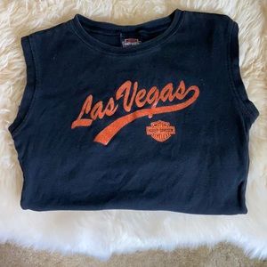 🌹4/$25 Harley Davidson Tank top with Las Vegas
